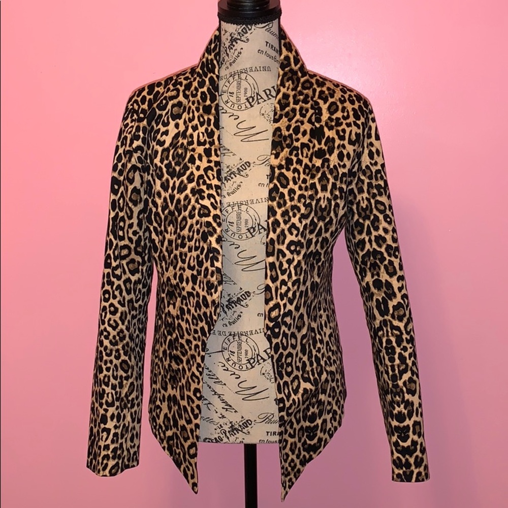 🐆 Animal Print Blazer